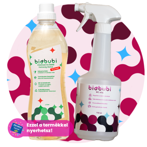 Biobubi WC olaj és mosószer