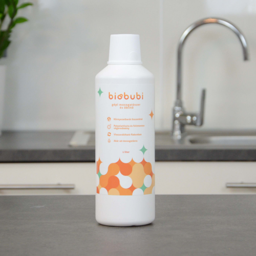 Biobubi Gépi mosogatószer és öblítő