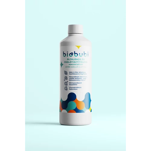 Biobubi Általános és padlótisztítószer Koncentrátum (1L) - Nyári szellő illattal