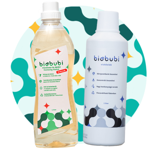 Biobubi mosószer új formula és vízkőoldó