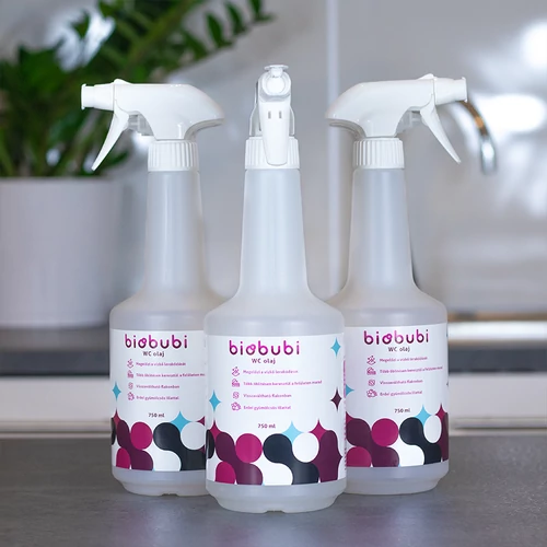 3x Biobubi WC olaj 750ml